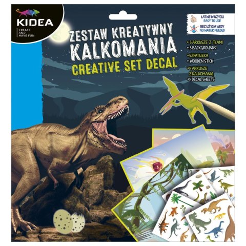 Zestaw kreatywny Dinoaury Kidea (ZKRKAKA)