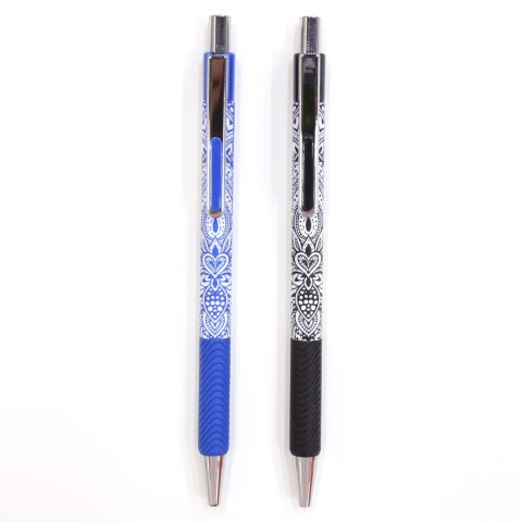 Długopis olejowy Fashion 103 MANDALA wkład niebieski 0,7mm Vinson