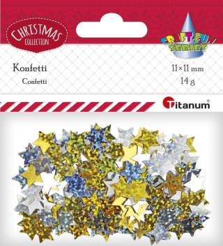 Konfetti Craft-Fun Series gwiazdki Titanum