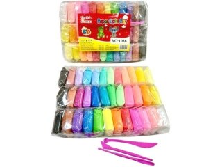 Masa plastyczna dla dzieci pianka mix Bigtoys (BPLA1329)