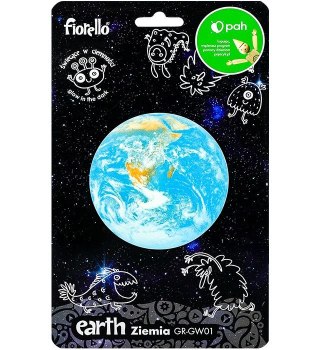 Naklejka ścienna Fluorescencyjna ziemia Fiorello (170-2797)