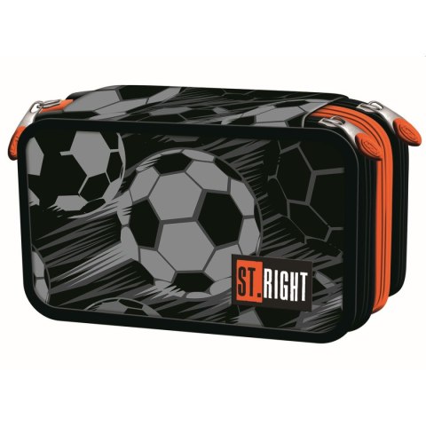 Piórnik CLASSSIC BALL POTRÓJNY PC-05 St.right (Z WYPOSAŻENIEM)