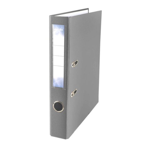 Segregator dźwigniowy A4/50 SZARY 59056588110467 PETITTE OFFICE A4 50mm szary Strigo (PO10467)
