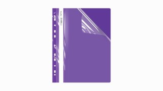Skoroszyt ECOnomy A4 fioletowy polipropylen PP Biurfol (STP-02-11)