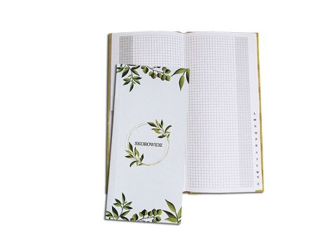 Skorowidz OPRAWA INTROLIGATORSKA 2/3 A4 72k. krata Warta (1824-221-018)