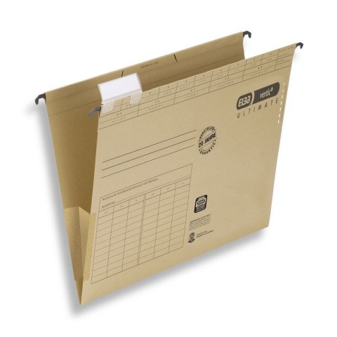 Teczka zawieszkowa A4 brązowy papier [mm:] 262x350 Elba (100081040)