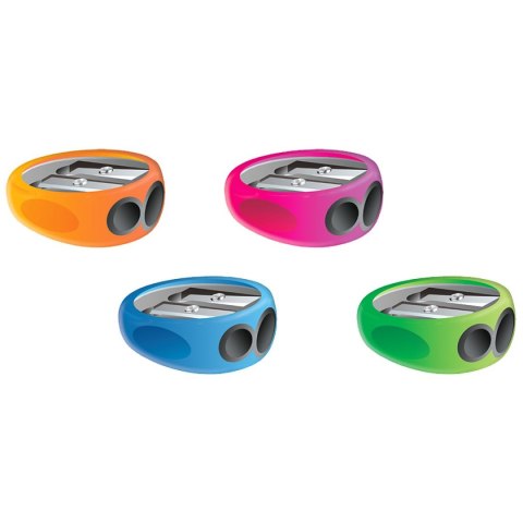 Temperówka mix plastik Tetis (KV402-MB)