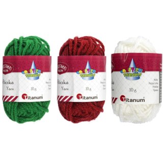 Włóczka Craft-Fun Series XMAS 3 kol. Titanum (439994)