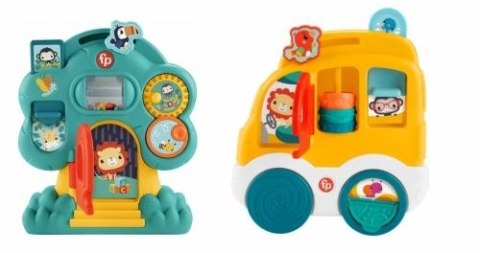 Zabawka edukacyjna aktywny domek/samochód Fisher Price (HXK32)