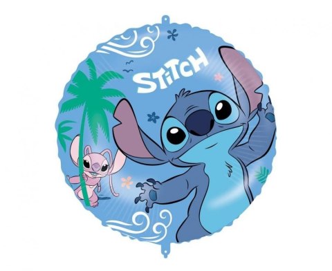 Balon foliowy STITCH & ANGEL DISNEY, 46 cm Godan (96918PR)