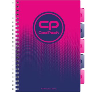 Kołozeszyt (kołonotatnik) CoolPack gradient A4 200k. 80g krata Patio (03050CP)