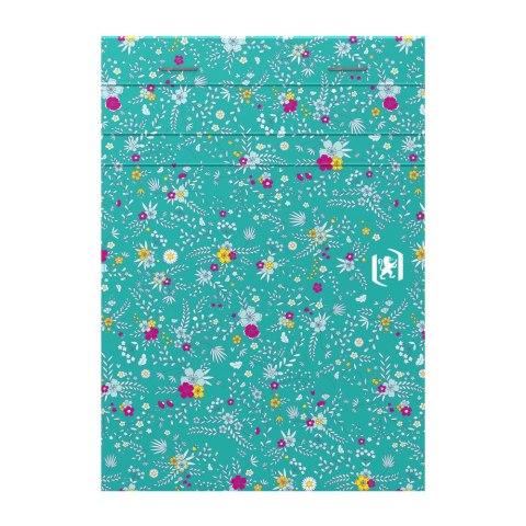 Kołozeszyt (kołonotatnik) Floral A6 80k. 90g linia Oxford (400094827)