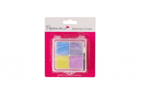 Kreda błyszcząca kreda pastel 4 kolory Papiermania (pma-7621000)
