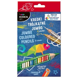 Kredki ołówkowe Kidea 12 kol. Kidea (KTG12KA)
