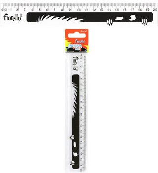 Linijka plastikowa Extra GR-896E 20cm Fiorello (130-1913)