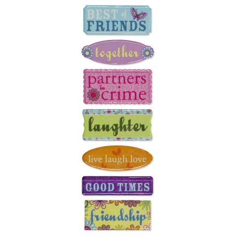 Naklejka (nalepka) Craft-Fun Series tabliczki Titanum (ATD01)