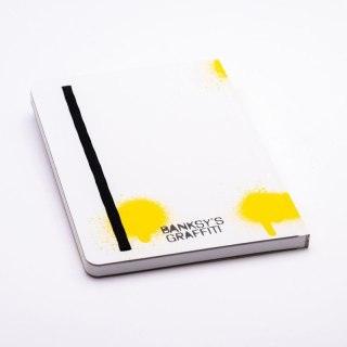 Notes (notatnik) Banksy - Flower 128k. [mm:] 140x210 Pinifarina (PF-PNF1421BSKFL)