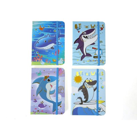 Notes (notatnik) rekin mix wzorów krata [mm:] 145x105 Adar (576216)