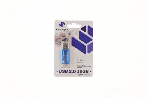 Pendrive Blue 32GB Storange (STORANPEN32GBBLUE2.0)