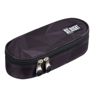 Saszetka Z Usztwnianą Klapką GEOMETRI GREY mix St.Majewski (PC-01)