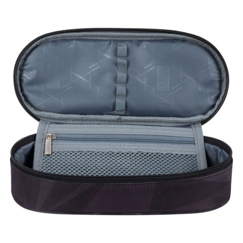 Saszetka Z Usztwnianą Klapką GEOMETRI GREY mix St.Majewski (PC-01)