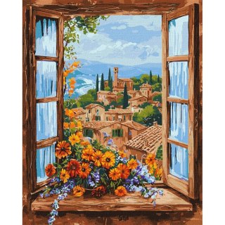 Zestaw kreatywny Malowanie Po Numerach 40x50 cm cudowny krajobraz Ideyka (IY-KH3278)