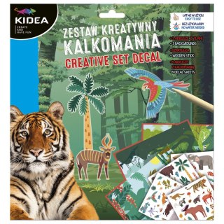 Zestaw kreatywny Zwierzęta Kidea (ZKRKCKA)