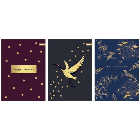 Zeszyt METALIC COLOUR A4 60k. 70g krata Beniamin (1279)