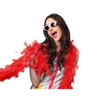 Akcesoria do kostiumów Boa czerwone, 180 cm, 40 g Godan (YH-BOAR)