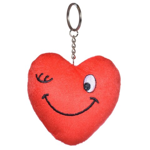 Brelok duże serce (mix wzorów) Arpex (PW7880)