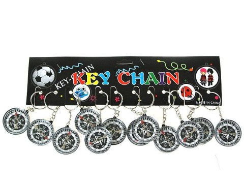 Brelok kompas, 1 opakowanie = 12 szt. Adar (571396)