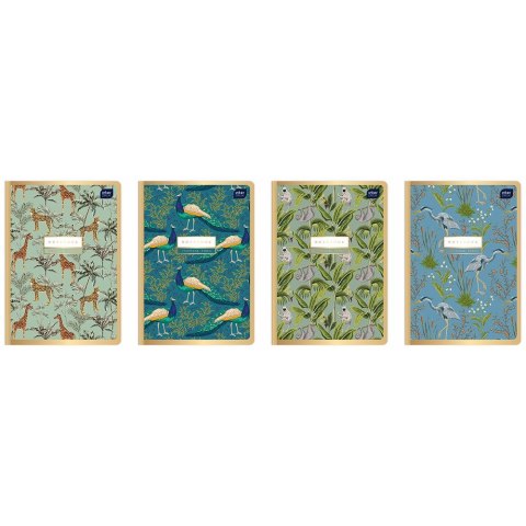 Brulion A5 80k. 70g krata Interdruk