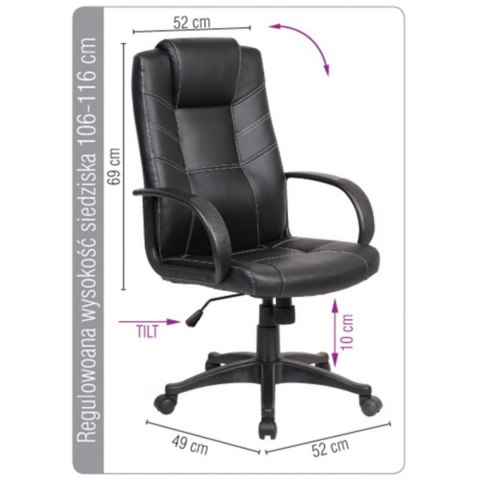 Fotel biurowy Corsica Office Products (23023341-05)