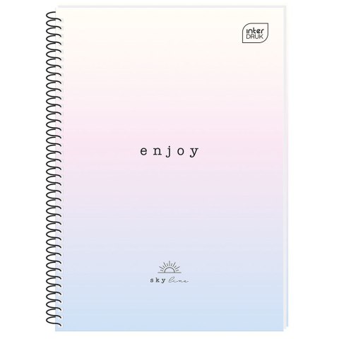 Kołozeszyt (kołonotatnik) A4 160k. 70g krata Interdruk (KOŁOZA4160M)