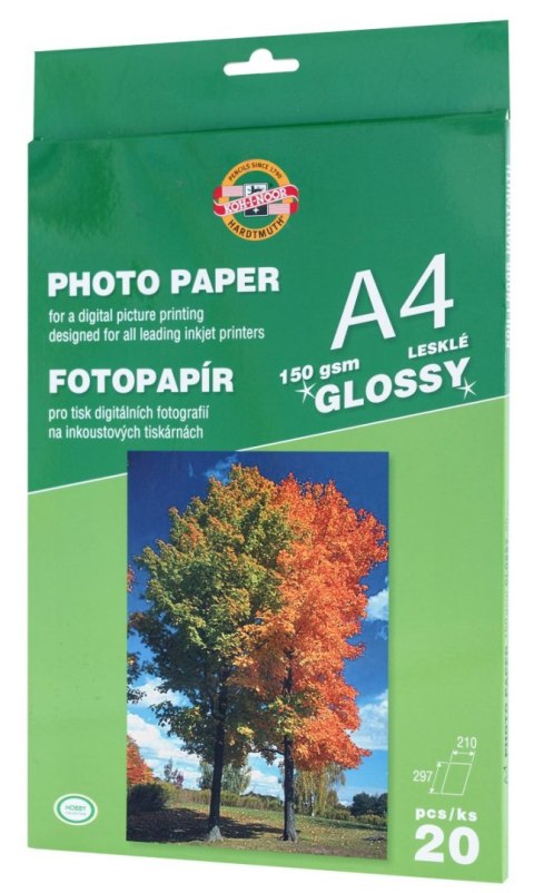 Papier foto Gloss A4 150g Koh-I-Noor