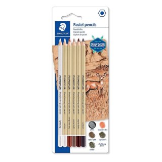 Pastele suche 6 kol. Staedtler (S 100P-SBK6)