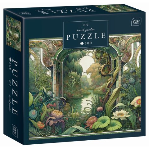 Puzzle SECRET GARDEN 3 500 EL 500 el. Interdruk (5902277370099)