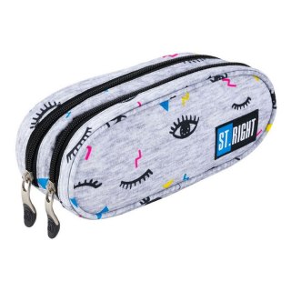 Saszetka OCZY szara St.Right (PU-02)