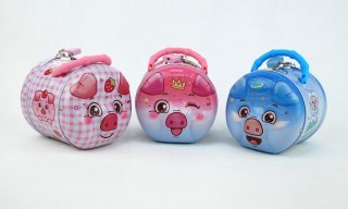 Skarbonka świnka metal Dromader (130-01232)