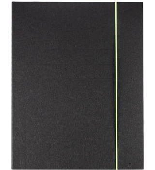 Teczka kartonowa na gumkę A4 czarna 350g Kreativ (120-1981)