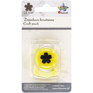 Dziurkacz ozdobny Craft-Fun Series 18mm kwiatek pełny Titanum (T-8202A-101E)