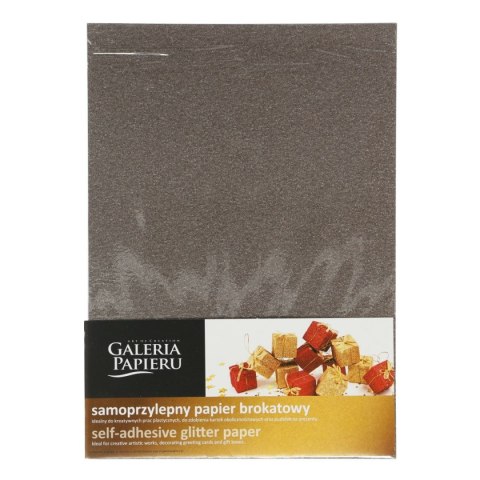 Etykieta samoprzylepna arkusz samoprzylepny brokatowy brązowy A4 brązowy [mm:] 210x297 Argo (254018)