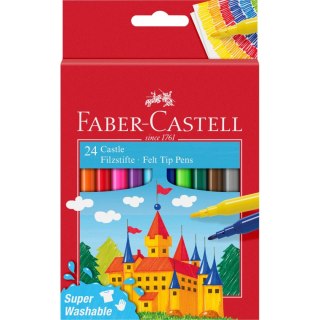 Flamaster zamek 24 kol. Faber Castell (554202)