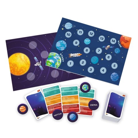 Gra edukacyjna Kosmos z Serii Mistrz Wiedzy Kosmos Trefl (01956)