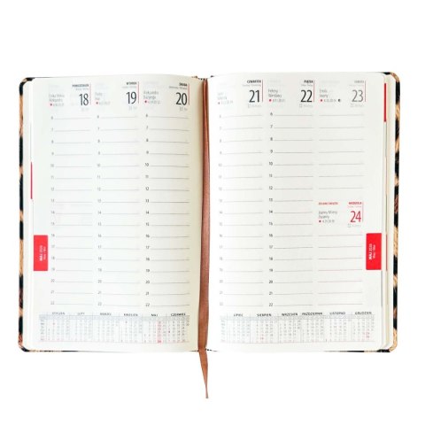 Kalendarz książkowy (terminarz) A5 tygodniowy FOTO A5 Avanti (KKA5TLF)