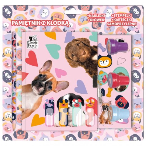 Pamiętnik Cleo i Frank 40 A5 Derform (PKSZPCF40)