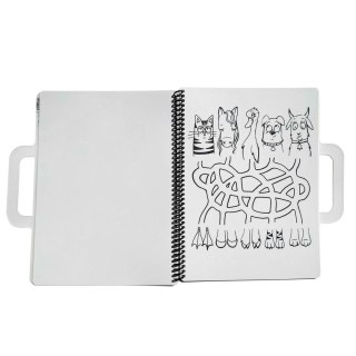 Podkład na biurko FUNNY MAT white KSIENICZKA do kol.którą drogę sfu1165 biały polipropylen PP [mm:] 160x210 Strigo (868137931165