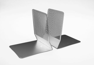 Podpórka do książek srebrna srebrny Tres