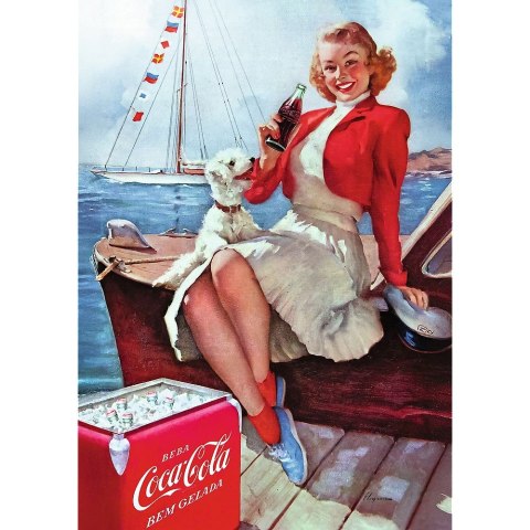 Puzzle Coca-cola Premium Plus Czas na przerwę Trefl (12099)
