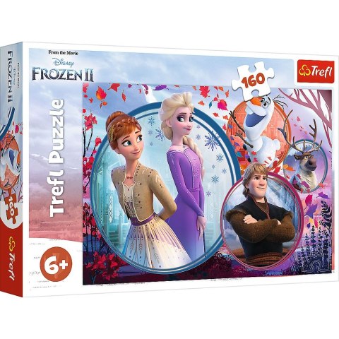Puzzle Disney Frozen Ii Siostrzana przygoda 160 el. Trefl (15374)